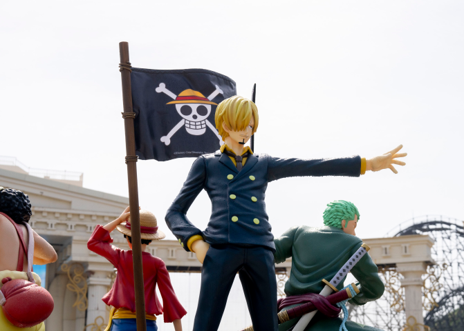 巨大なチョッパーのバルーン