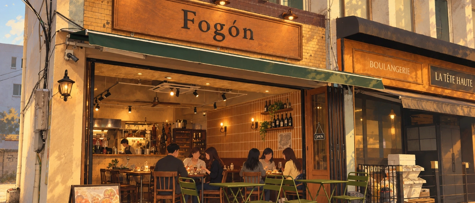 ソウル・パンベのスペイン料理「フォゴン」｜テラス席で味わうランチとカネロニ