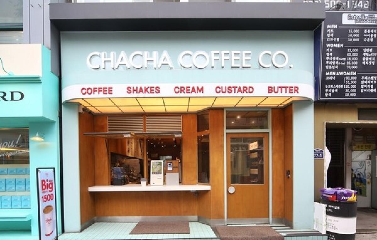 [仁川] 富平のミント色デザートカフェ「CHACHA COFFEE CO.」電車で行く仁川旅行 #1
