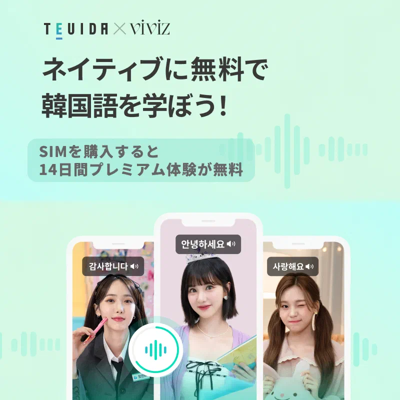 日常会話、発音、文化を網羅！TEUIDAがあなたを韓国語の達人に導きます